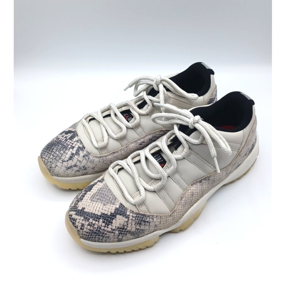 Air‎ Jordan 11 Retro Low Light Bone Snakeskin Size 11